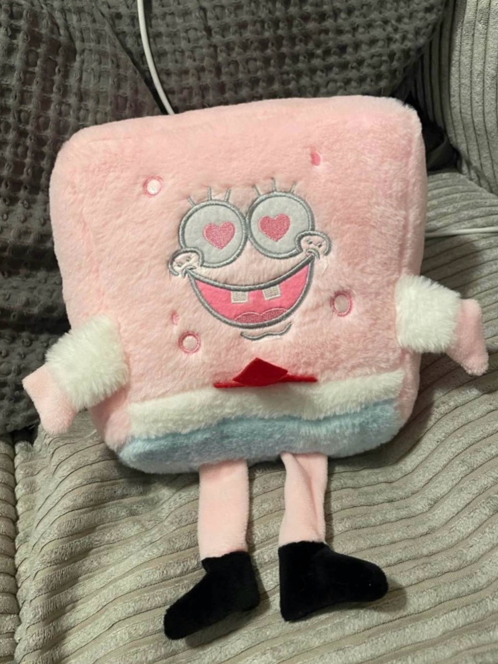 Pink SpongeBob Squarepants Plush Stuffed Toy